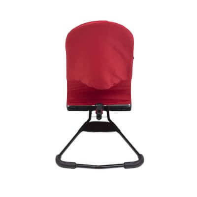 Кресло-шезлонг для новорожденных (цвет красный)-4