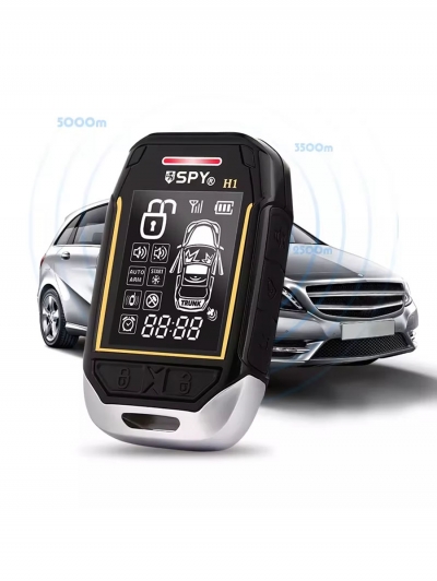 Автомобильная сигнализация SPY H1, 2 пульта, автозапуск, иммобилайзер-3