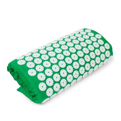 Массажный акупунктурный коврик EcoRelax, зеленый-4