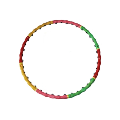 Обруч Slimming hula hoop с массажными колесиками 98см-1
