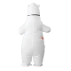 Надувной карнавальный костюм Белый медведь FZ1593